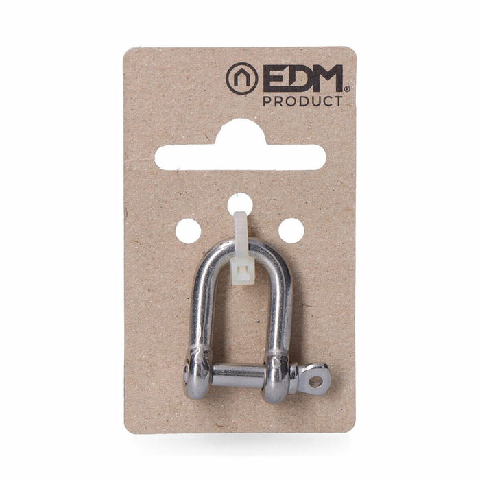 Manille EDM 85322 aisi316 Acier inoxydable 5 mm Manille EDM 85322 aisi316 Acier inoxydable 5 mm