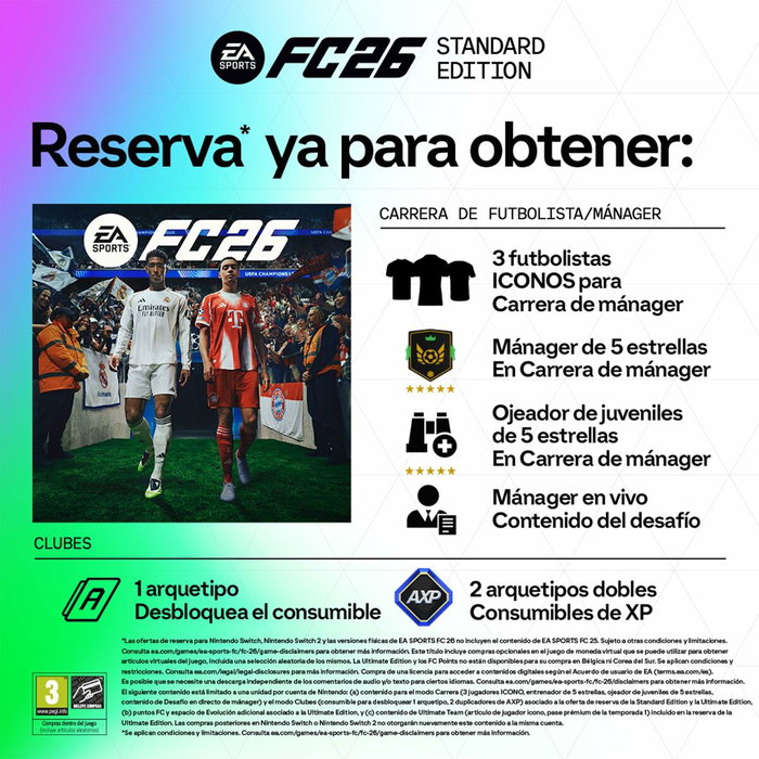 Jeu vidéo pour Switch 2 Nintendo EA SPORTS FC 26 Jeu vidéo pour Switch 2 Nintendo EA SPORTS FC 26