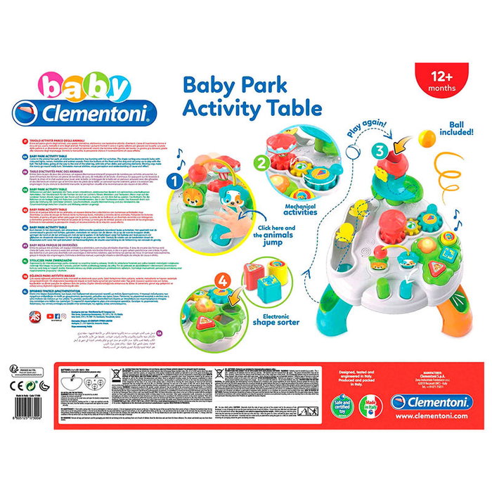 CLEMENTONI Mesa de Actividades Baby Park