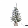 Everlands Mini sapin de Noël imperial enneigé avec micro LED blanc chaud