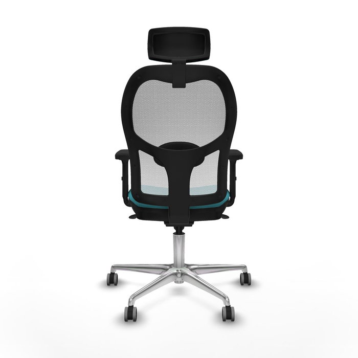 Piqueras y Crespo Chaise de Bureau Jorquera Turquoise avec Appui-tête Piqueras y Crespo Chaise de Bureau Jorquera Turquoise avec Appui-tête
