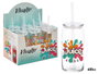 VIVALTO Verre avec couvercle et paille Juice 600ml