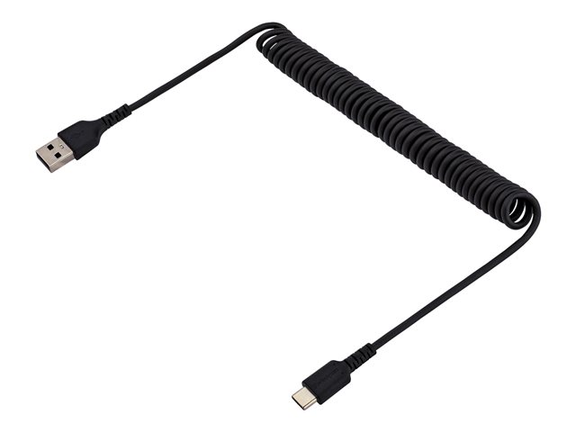 Startechcom R2ACC-1M-USB-CABLE Câble USB-A vers USB-C 1m Rizé Charge Rapide USB 2.0 Blindé TPE Noir Startechcom R2ACC-1M-USB-CABLE Câble USB-A vers USB-C 1m Rizé Charge Rapide USB 2.0 Blindé TPE Noir