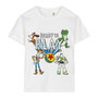 T shirt à manches courtes Enfant Toy Story Blanc