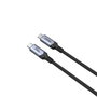 Unitek Câble USB C C14110GY-2M Noir 2 m
