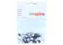 Innspiro Paillettes fleurs argentées 20mm