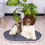 Ferplast Coussin Relax 78/8 en tissu et fourrure