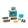 Hot Wheels Pack Skate 90s Rewind et Grind HXP57 - 3 patinettes rétro avec rampe transformable et chaussures interchangeables - Version multilingue