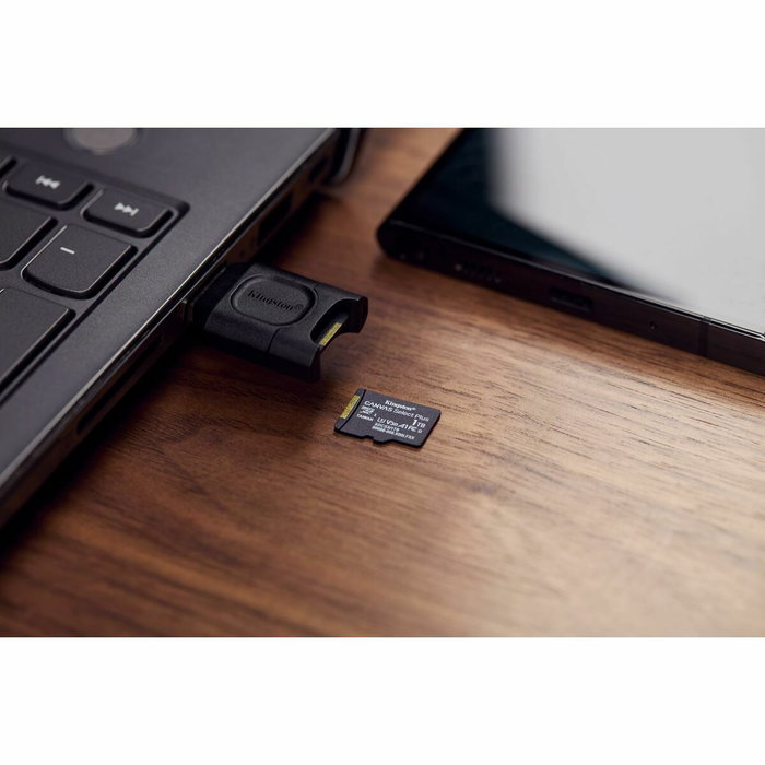 Carte Mémoire Micro SD avec Adaptateur Kingston SDCS3/128GBSP 128 GB Carte Mémoire Micro SD avec Adaptateur Kingston SDCS3/128GBSP 128 GB