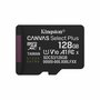 Carte Mémoire Micro SD avec Adaptateur Kingston SDCS3/128GBSP 128 GB