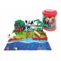 JugaToys Bote animales Granja 22x17cm