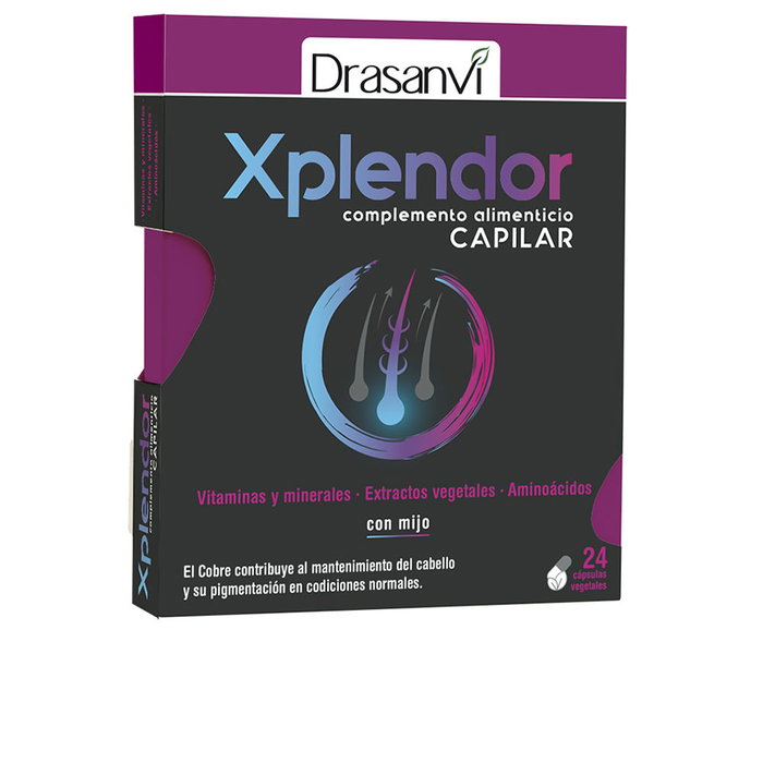 Drasanvi XPLENDOR Capsules capillaires 24 unités Drasanvi XPLENDOR Capsules capillaires 24 unités