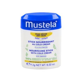 Mustela Stick Cold Cream Nutritif Bébé et Enfant 9,2 g