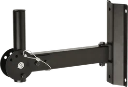 QUIKLOK BSL2560 Support mural pour haut-parleur, inclinaison et direction ajustables (paire)