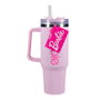 Paladone Gobelet Thermos avec Paille Barbie Soft Touch