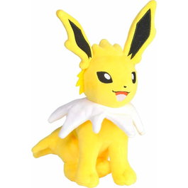 Jazwares Peluche Jolteon Pokémon Grande - 21 cm - Personnage Électrik