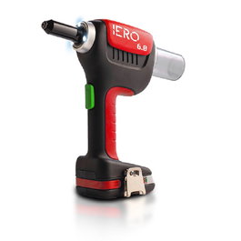 REMACHES TUDELA Remachadora a Batería Iero 6.4, compatibilidad remaches 4,8-6,4 mm, herramienta inalámbrica profesional, 20.000N