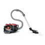 Bosch BGC41Q69 Aspirateur traîneau sans sac 600 W ProSilence 70 dB Rouge avec bac poussière 2,4 L - Grande autonomie