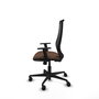 PIQUERAS Y CRESPO Chaise Mardos Synchro Marron foncé et Noir
