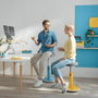 Leitz Ergo Cosy Active Tabouret ergonomique Jaune et Gris