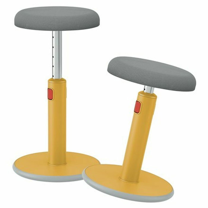 Leitz Ergo Cosy Active Tabouret ergonomique Jaune et Gris