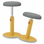 Leitz Ergo Cosy Active Tabouret ergonomique Jaune et Gris