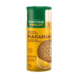 Santiveri Noglut Galettes sans gluten à l'orange 195 g