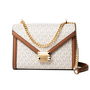 Sac à Bandoulière Michael Kors Whitney Beige 24 x 18 x 8 cm