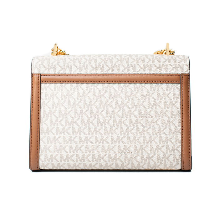 Sac à Bandoulière Michael Kors Whitney Beige 24 x 18 x 8 cm