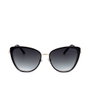 Guess Gafas GF6141 01B Lunettes de soleil femme œil-de-chat métal UV400 56 mm 140 mm