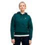 Sweat à capuche femme Puma Maximal Metallic Vert XL