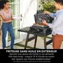 Ninja Barbecue électrique et fumoir Woodfire Pro Connect XL OG901EU - Contrôle par smartphone, 7 programmes de cuisson et thermosonde intégrée