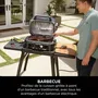 Ninja Barbecue électrique et fumoir Woodfire Pro Connect XL OG901EU - Contrôle par smartphone, 7 programmes de cuisson et thermosonde intégrée