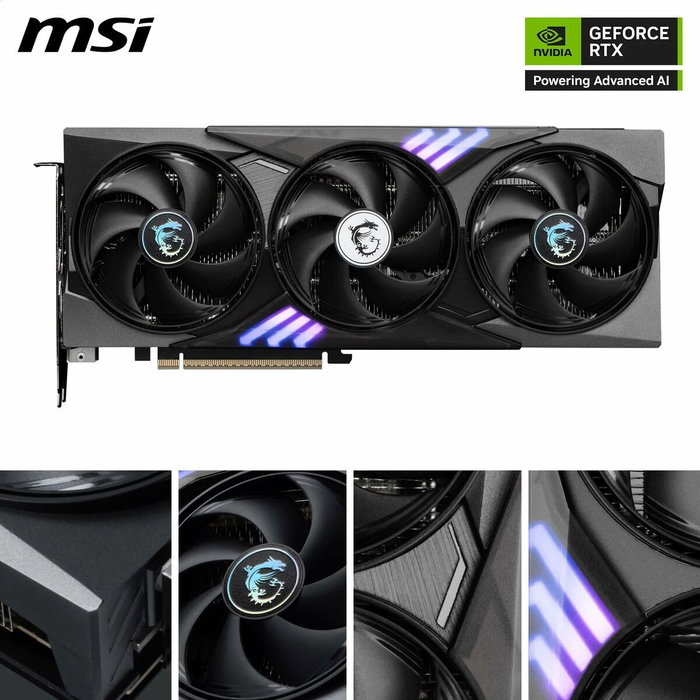 Carte Graphique MSI RTX 5060 Ti 16G GAMING TRIO OC geforce rtx 5060 ti 16 GB GDDR7