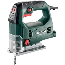 Metabo Scie sauteuse filaire STEB 65 Quick 450W, profondeur de coupe 65mm bois, changement de lame sans outil, systeme Vario, poignee Softgrip