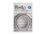 Berilo Manguera de Douche Métal 1,5 m Argenté Pommeau Effet Pluie 14x4x14 cm (Set de 24)