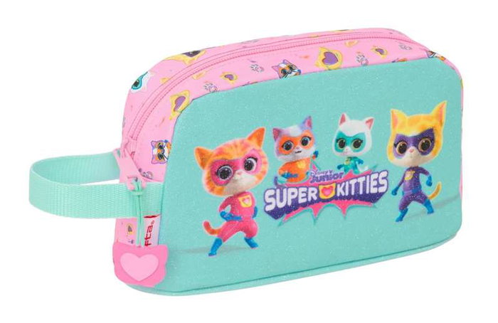 Safta Superkitties Boîte repas isotherme pour enfants, avec illustration Superkitties, dimensions 21,5 x 12 x 6,5 cm, à partir de 3 ans Safta Superkitties Boîte repas isotherme pour enfants, avec illustration Superkitties, dimensions 21,5 x 12 x 6,5 cm, à partir de 3 ans