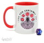 Glassstaff Pack Mug avec dés D20