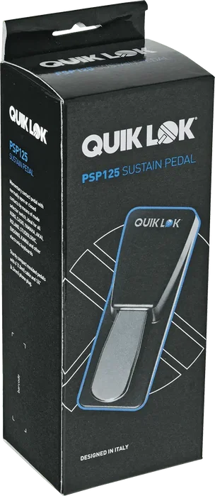 QUIKLOK Pédale Sustain pour Clavier Style Piano Jack Stéréo Universelle 2m