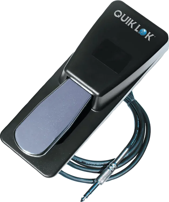 QUIKLOK Pédale Sustain pour Clavier Style Piano Jack Stéréo Universelle 2m
