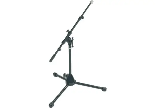 RTX Pied de micro sur base métallique noir ajustable RTX Pied de micro sur base métallique noir ajustable