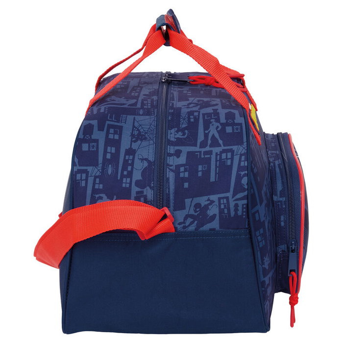 SAFTA Sac de sport Spiderman Marvel avec bandoulière ajustable, poche frontale et semelle intérieure rigide amovible - 26 x 12 x 15 cm SAFTA Sac de sport Spiderman Marvel avec bandoulière ajustable, poche frontale et semelle intérieure rigide amovible - 26 x 12 x 15 cm
