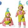 Disfraz Déguisement de Lutin Bébé Fille Thème Fées Taille 24 Mois Vert 100% Polyester