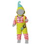 Disfraz Déguisement de Lutin Bébé Fille Thème Fées Taille 24 Mois Vert 100% Polyester
