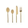 Couverts Home ESPRIT Doré Acier inoxydable 4,5 X 2 X 21 CM 16 Pièces