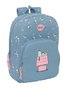 Safta Mochila Adapt.Carro Snoopy 30x46x14cm - Sac à dos transformable en chariot pour enfant à partir de 36 mois