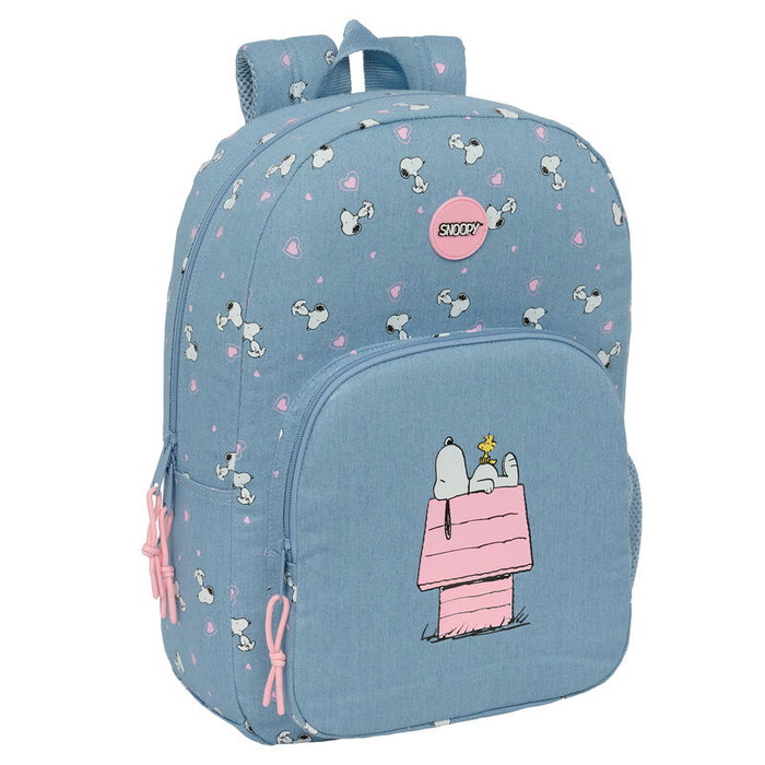Safta Cartable Snoopy Denim 30 x 46 x 14 cm
