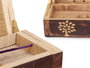 Acorde Boîte Horizontale Support 10 Bâtons d'Encens Assortis 6 Arômes 30x6x6 cm (Set de 12)