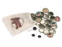 Cayro - Chapas Collection - Jeu de Chapas en Métal - 2 Joueurs - Âge Recommandé 8 à 99 Ans - Langues: Français, Espagnol, Anglais, Allemand, Italien, Portugais
