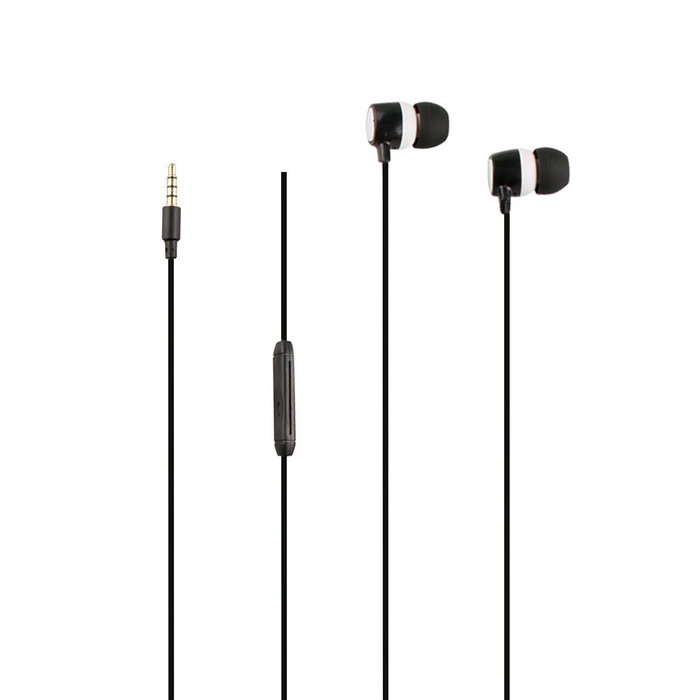 Casques avec Microphone Myway MWHPH0019 Blanc Noir